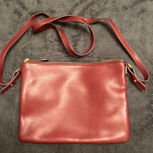 Burgundy Crossbody bag